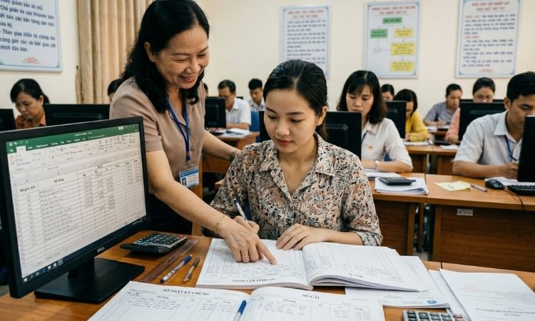 Đào tạo kế toán thực chiến tại Kế Toán Diệu Tâm